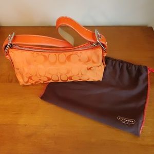 Vintage Coach Signature Mini Bag